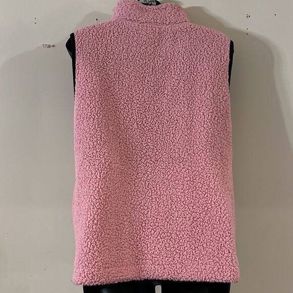 Pink Victoria’s Secret Sherpa vest - Picture 2 of 6